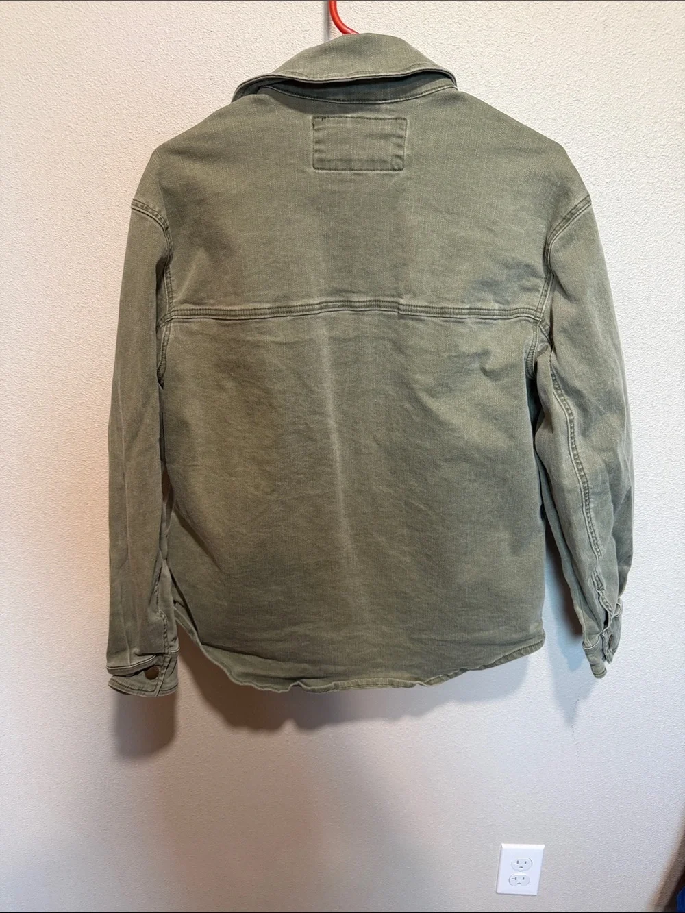 Stoosh Olive Green Jean Jacket